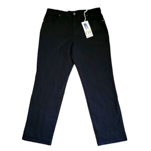 NWT STYLE & CO BLACK NATURAL FIT JEANS SZ.14S